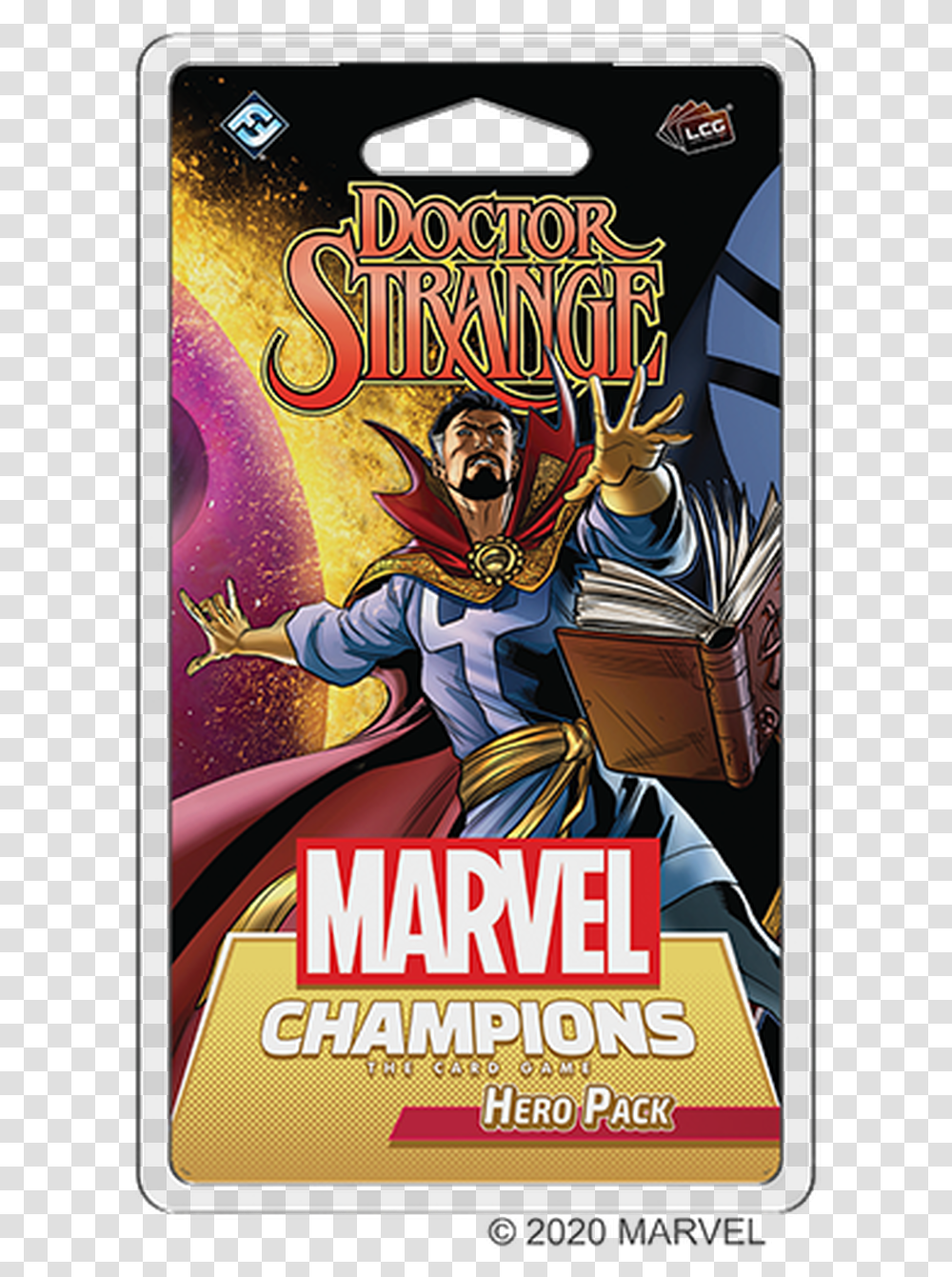 Marvel Champions Lcg Marvel Champions Lcg Dr Strange, Book, Comics, Advertisement, Poster Transparent Png