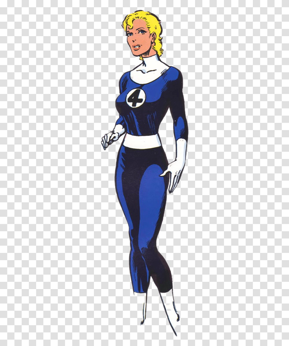 Marvel Classic Invisible Woman, Person, Human, Animal, Penguin Transparent Png