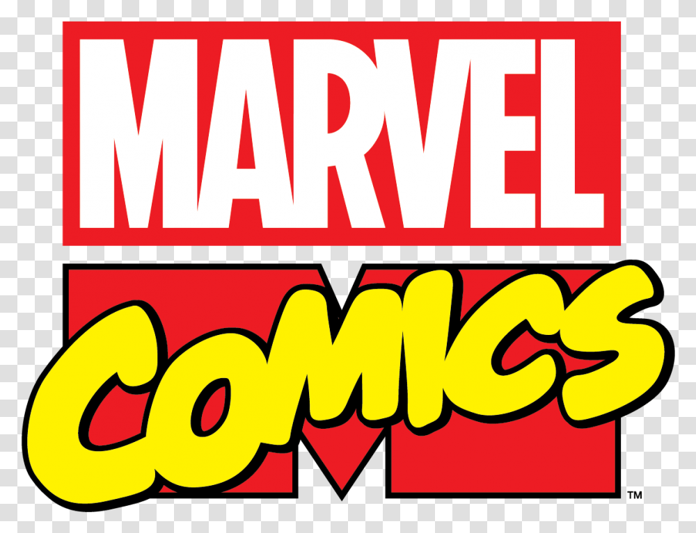 Marvel Comics Logos Marvel Comics Logo, Word, Alphabet, Label Transparent Png