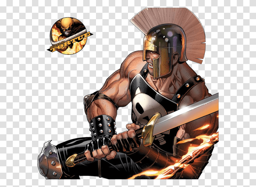 Marvel Comics Phobos, Helmet, Person, Duel, Guitar Transparent Png