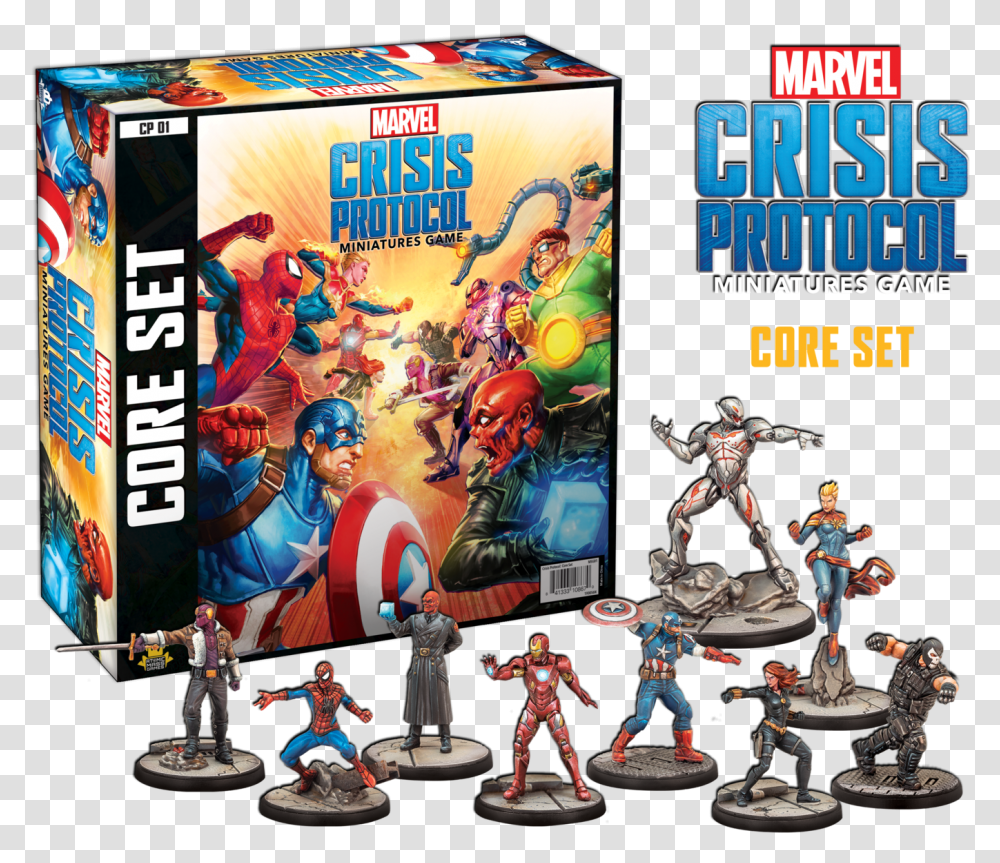 Marvel Crisis Protocol Marvel Crisis Protocol Game, Person, Human, Figurine, Leisure Activities Transparent Png
