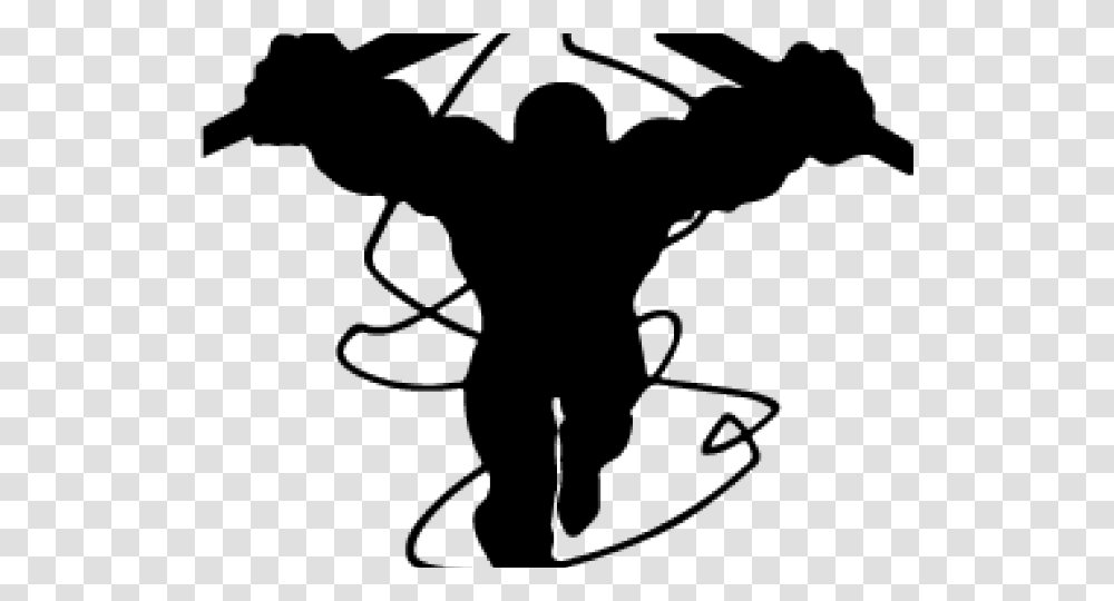 Marvel Daredevil Clipart Daredevil Silhouette, Hand, Back, Leisure Activities, Kicking Transparent Png