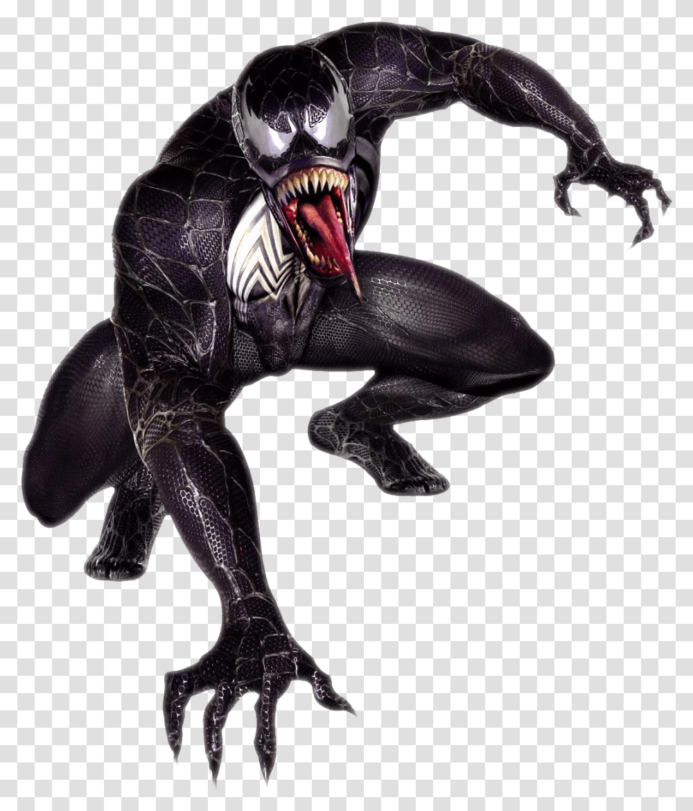 Marvel Database Venom Spiderman 3, Alien, Person, Animal, Mammal Transparent Png