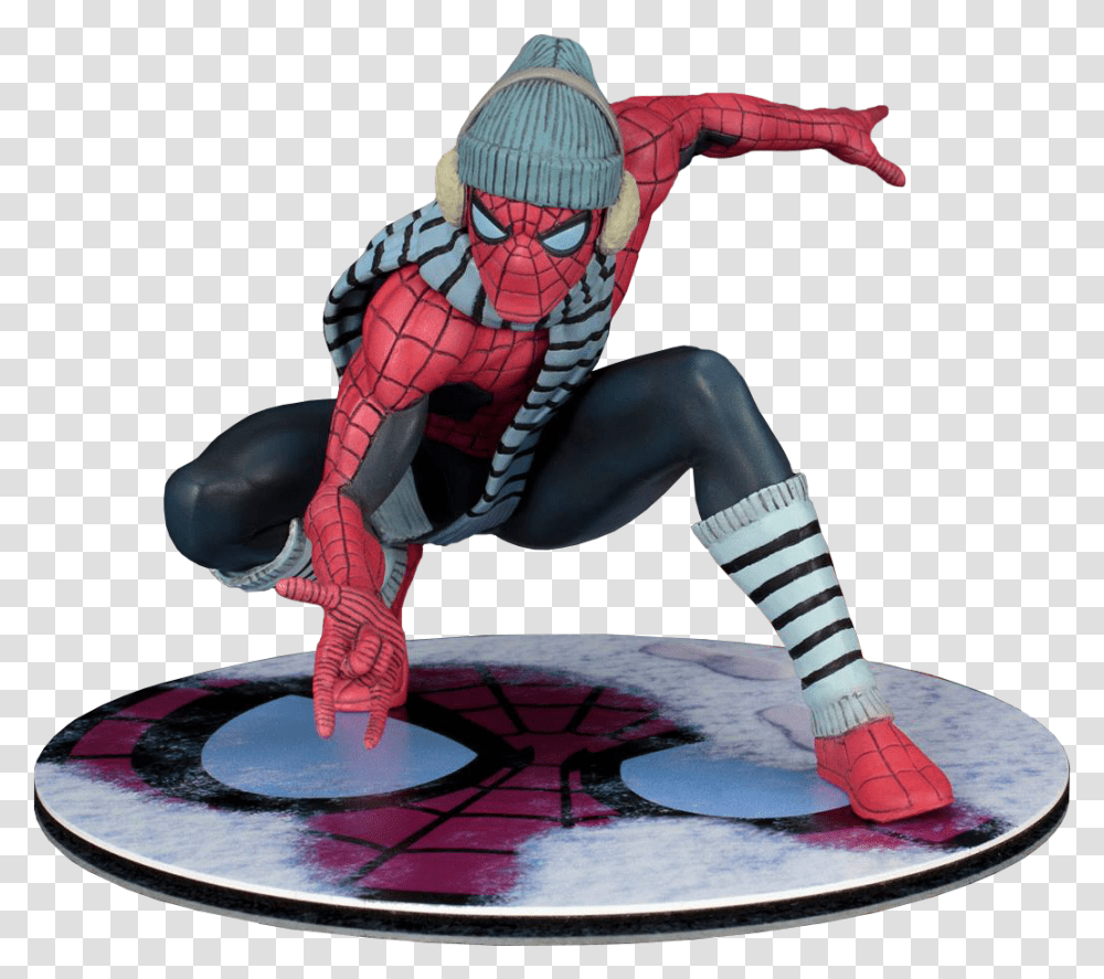 Marvel Figure Kotobukiya Spiderman, Person, People, Figurine Transparent Png