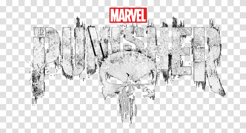 Marvel Gallery Netflix Punisher Season 1 Statue Sketch, Cow, Cattle, Mammal, Animal Transparent Png