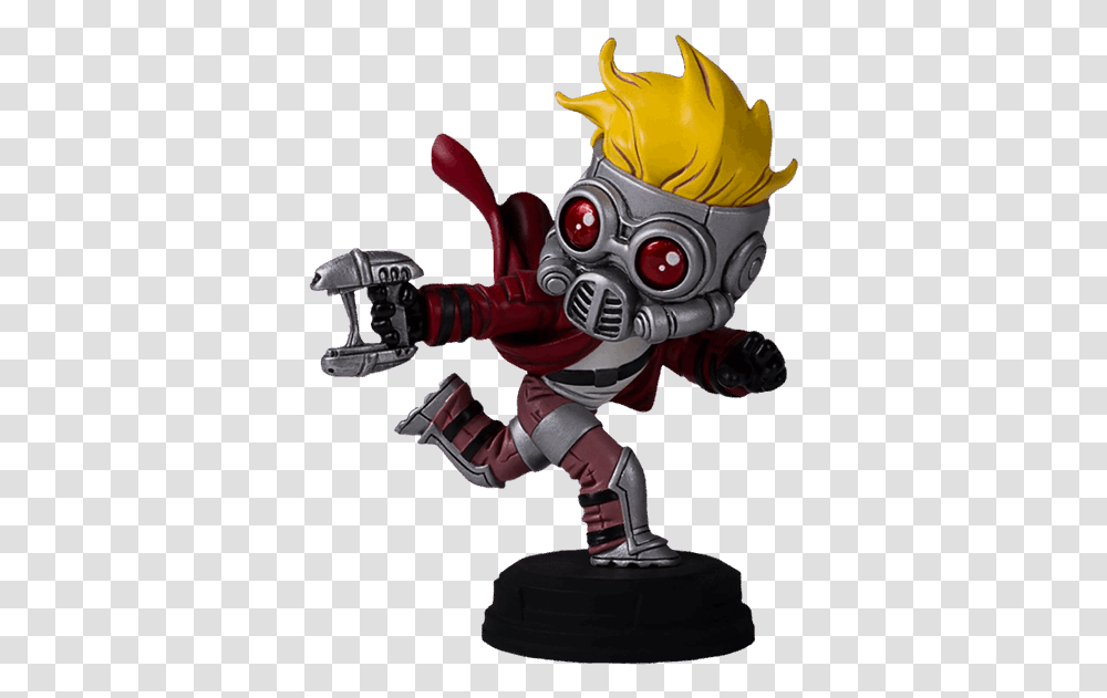 Marvel Guardians Of The Galaxy Starlord Animated Statue Star Lord Animated, Toy, Robot, Costume, Performer Transparent Png