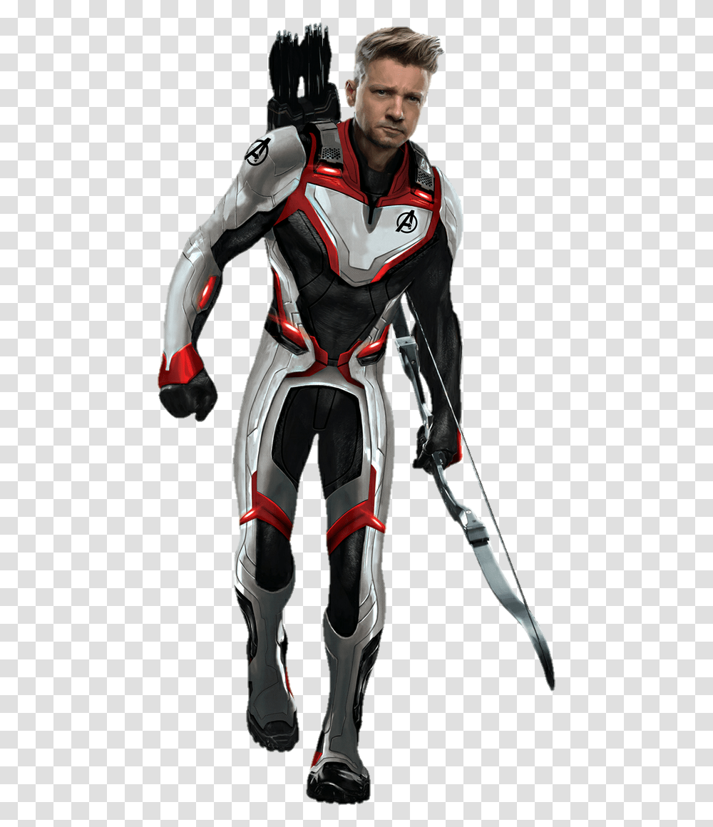 Marvel Hawkeye Free Download Avengers Endgame Hawkeye Quantum Suit, Person, Human, Costume, People Transparent Png