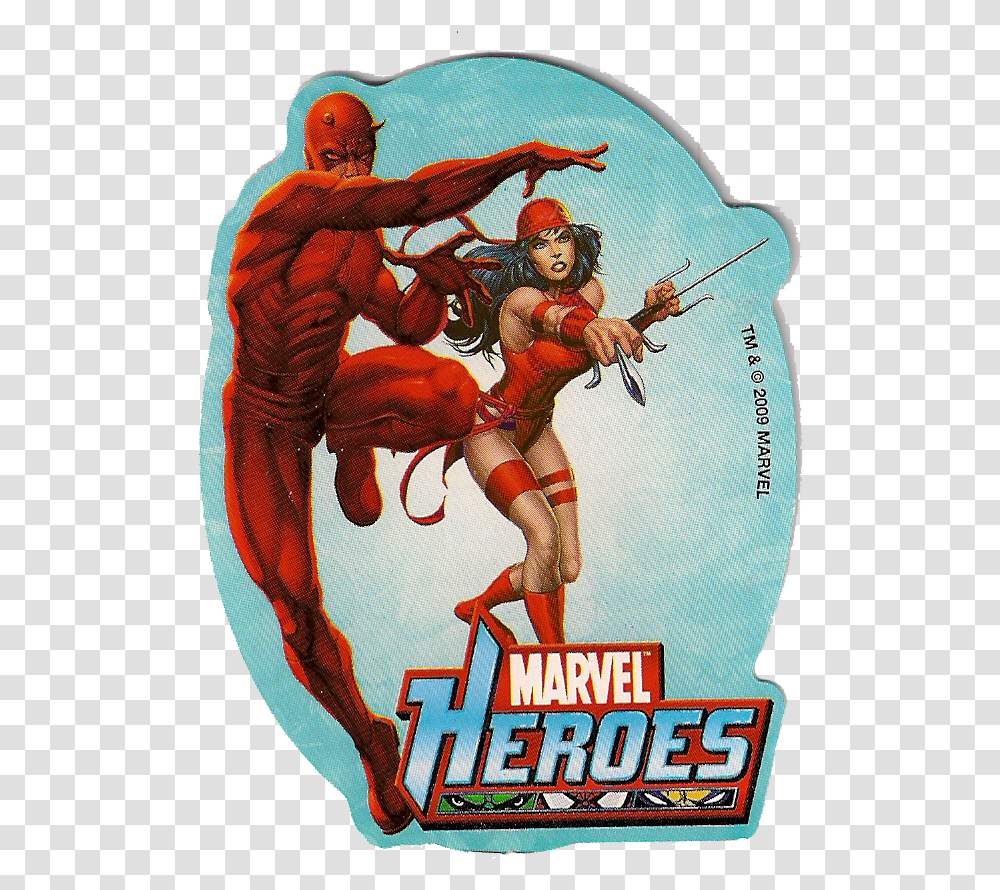 Marvel Heroes Daredevil Marvel Heroes 2010, Poster, Advertisement, Person, Hand Transparent Png