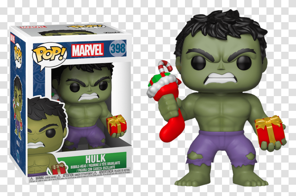 Marvel Holiday Pop With Christmas Stocking Vinyl Figure Eb Games Pop Marvel, Advertisement, Poster, Flyer, Paper Transparent Png