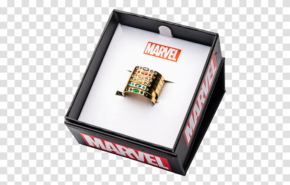 Marvel Infinity Stones Ring, Box, Alphabet, Table Transparent Png