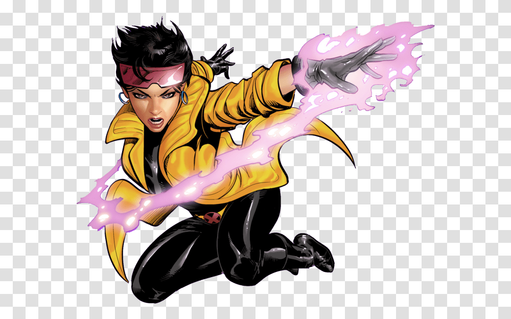 Marvel Jubilee, Hand, Person, Comics, Book Transparent Png