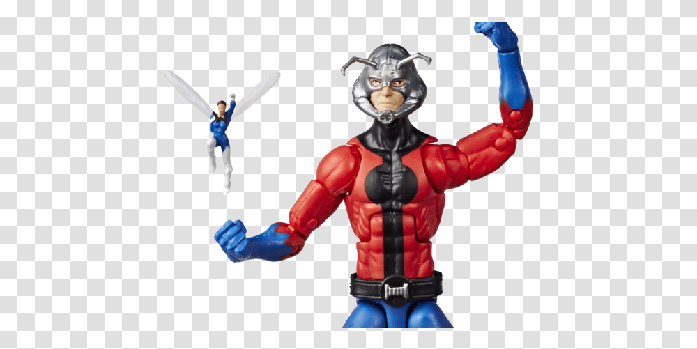 Marvel Legends Retro Ant Man, Toy, Person, Human, Hand Transparent Png