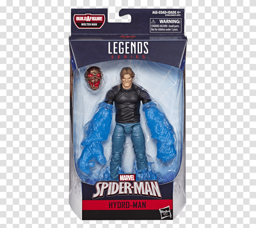 Marvel Legends Spider Man Far From Home Hydro Man, Poster, Person, Pants Transparent Png