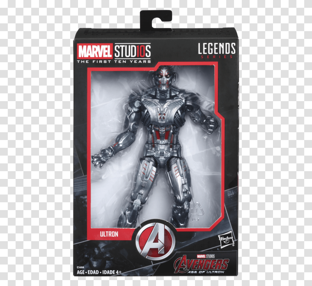 Marvel Legends The First Ten Years, Poster, Advertisement, Robot, Person Transparent Png