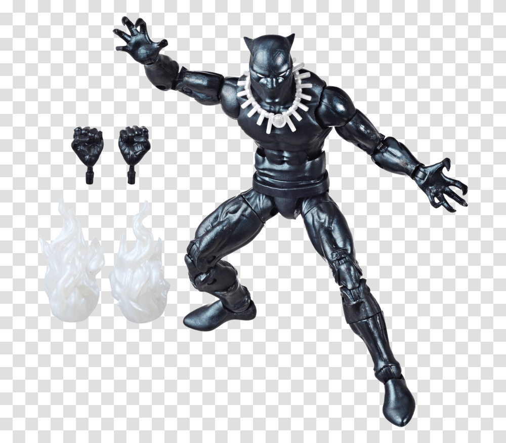Marvel Legends Vintage Black Panther, Person, Human, Ninja Transparent Png