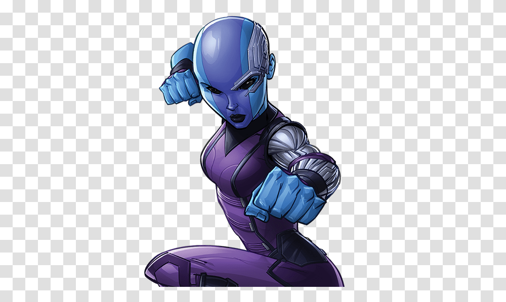 Marvel Nebula Picture Stock Guardians Of The Galaxy Animated Series Nebula, Helmet, Person, Graphics, Art Transparent Png