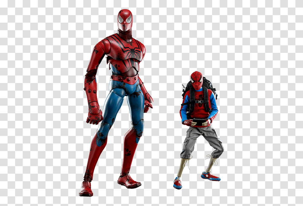 Marvel Peter Parker And Spider Man Sixth Scale Figure Set, Person, Pants Transparent Png