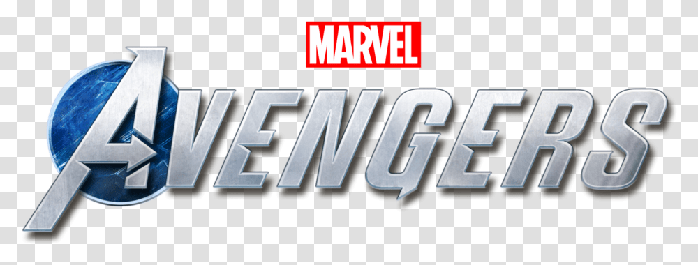 Marvel's Avengers 2019 Logo Marvel, Word, Alphabet, Number Transparent Png