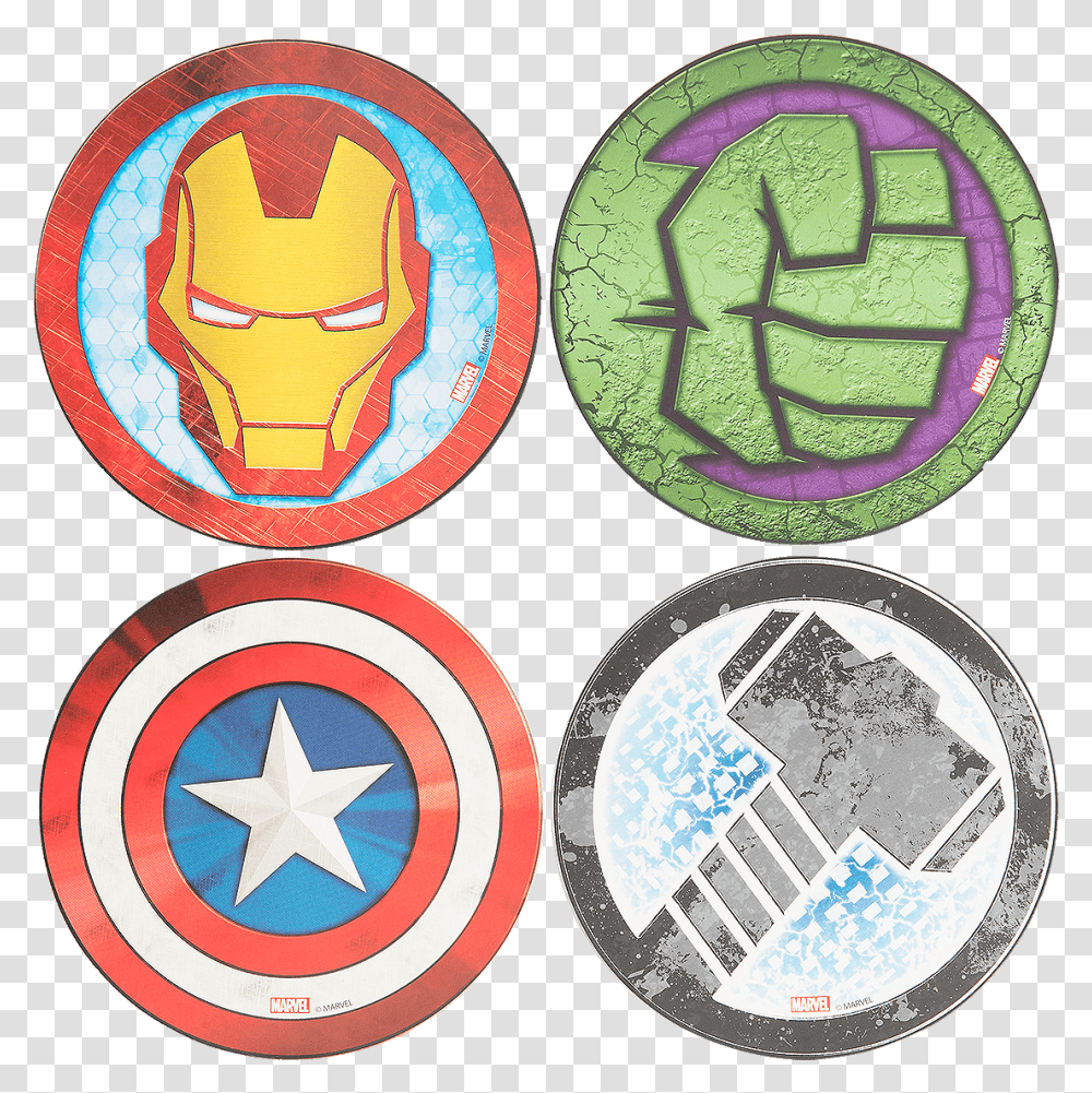 Marvel's Avengers Party Invitations Logos De Iron Man, Trademark, Rug, Badge Transparent Png