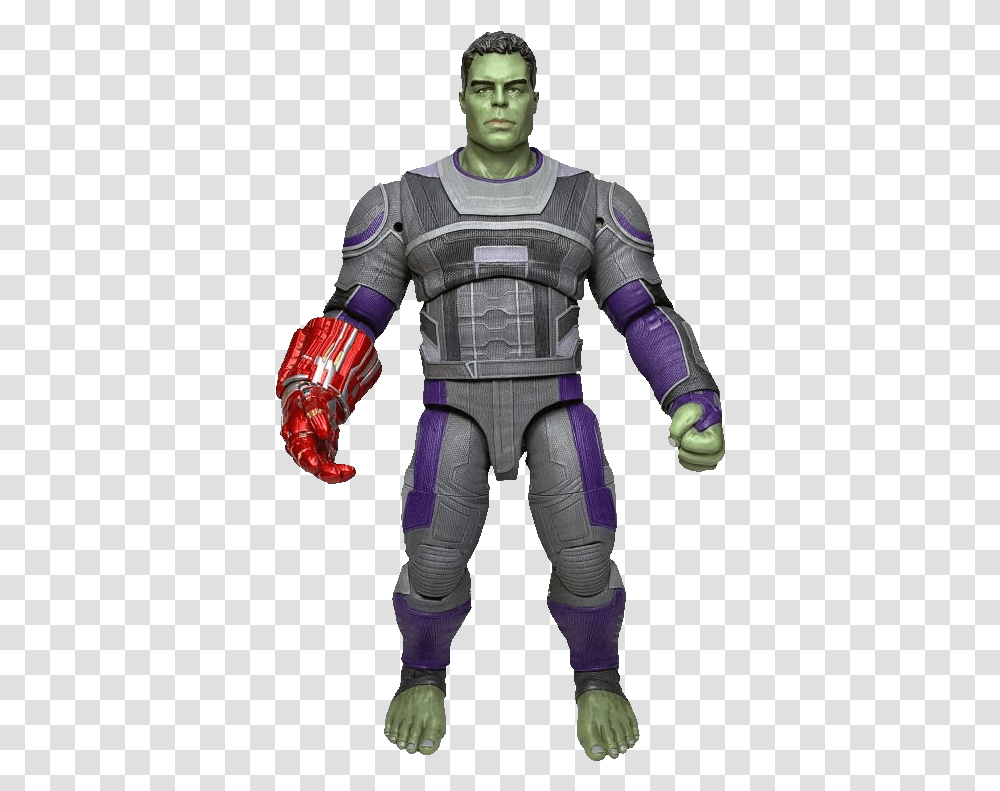 Marvel Select Hulk Endgame, Person, Human, Robot Transparent Png