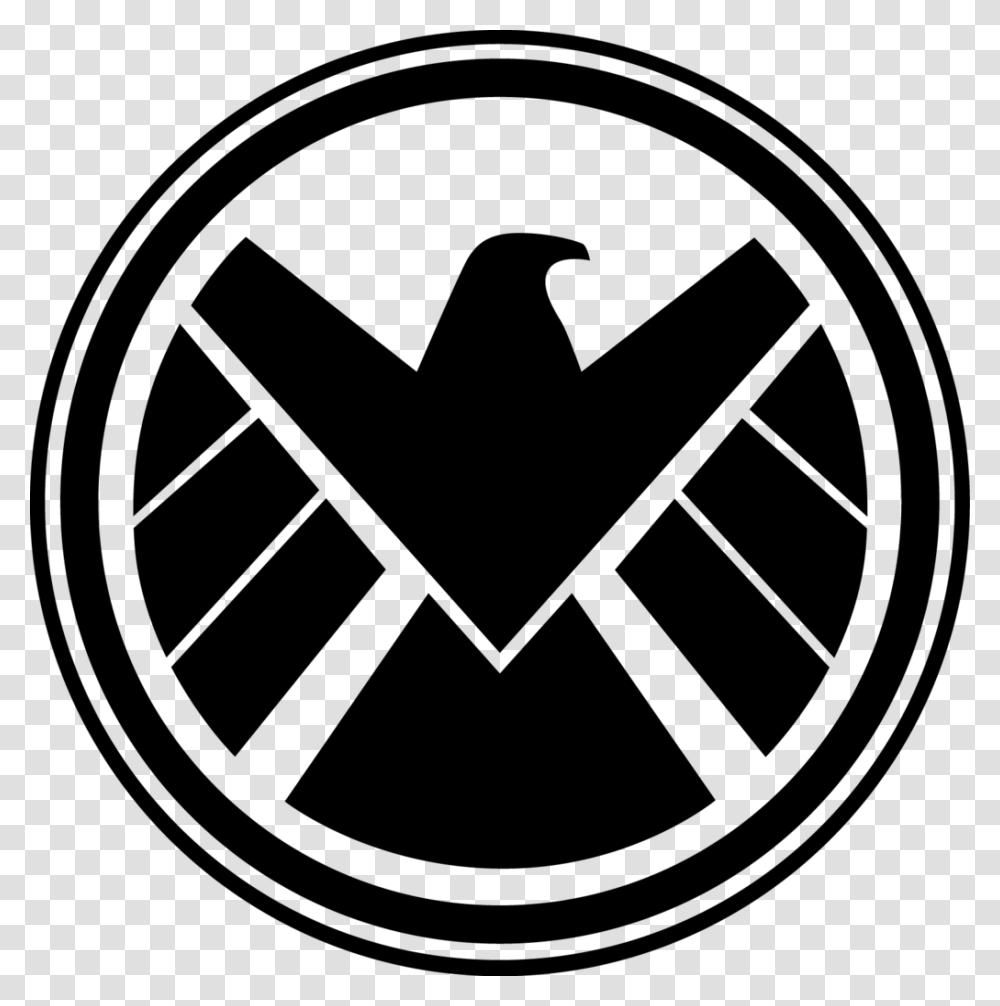 Marvel Shield Logo Agents Of Shield Logo, Gray, World Of Warcraft Transparent Png