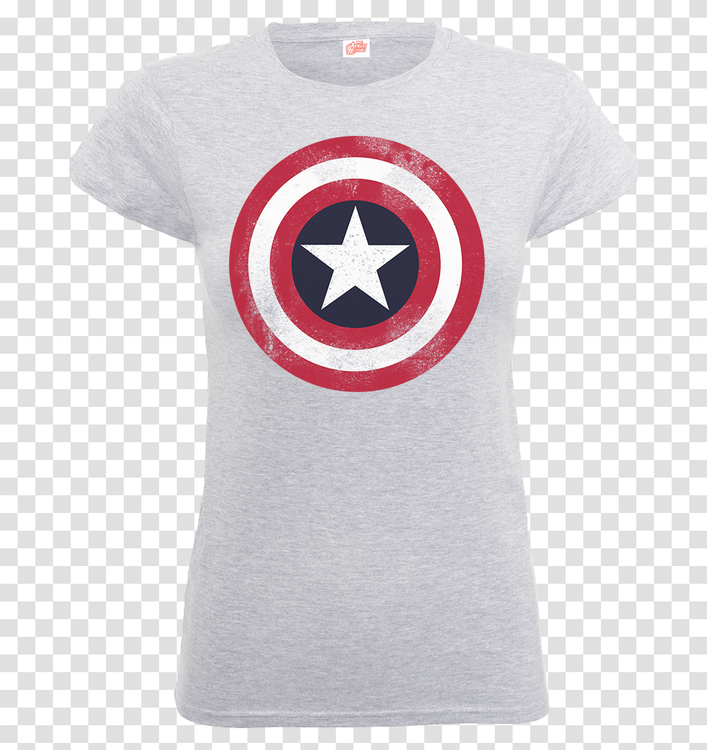 Marvel Shield Logo Captain America, Apparel, Star Symbol Transparent Png