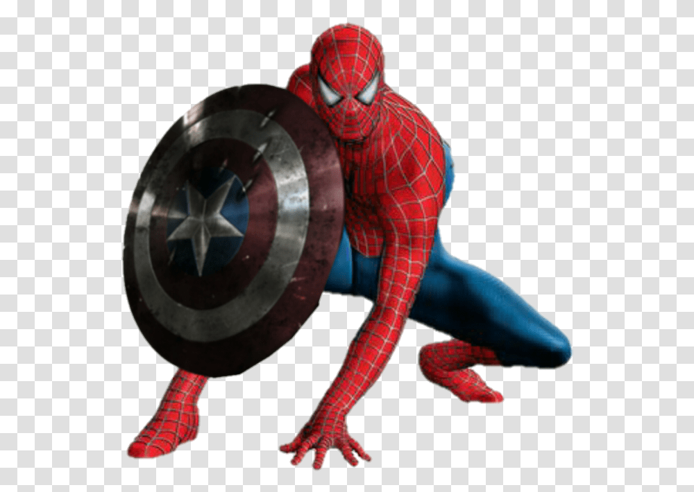 Marvel Spiderman, Person, Human, Armor, Shield Transparent Png