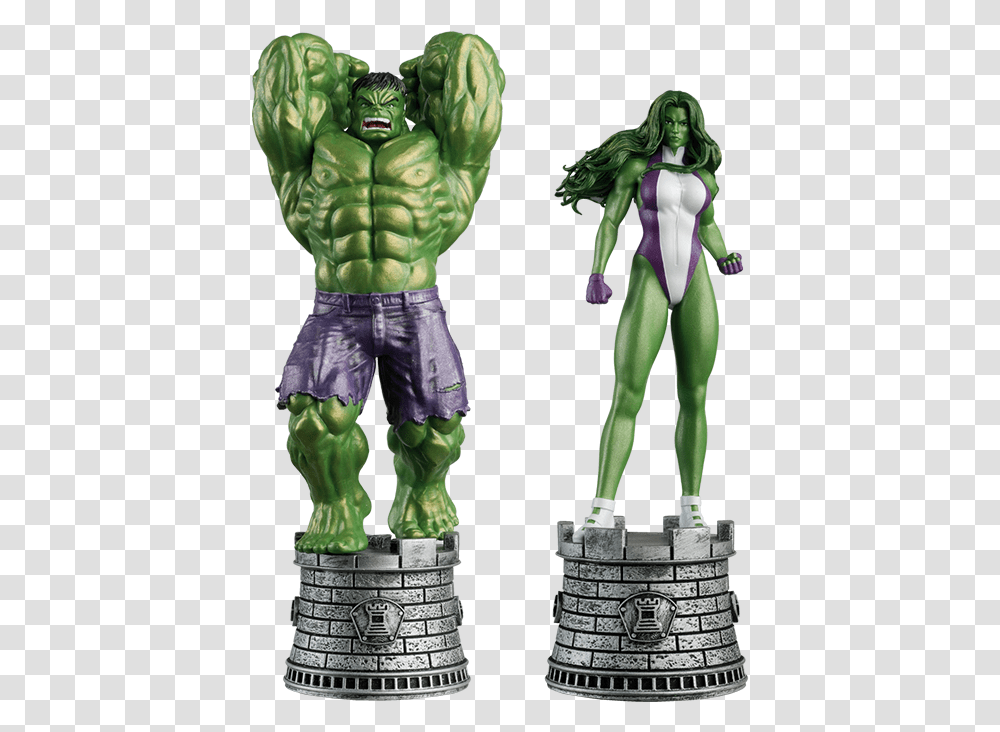 Marvel Statue She Hulk, Person, Alien, Figurine, Cape Transparent Png
