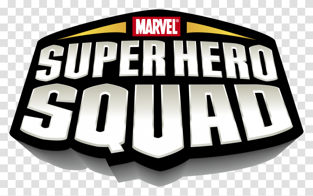 Marvel Super Hero Squad Logo Superhero Dream League Soccer, Word, Number Transparent Png