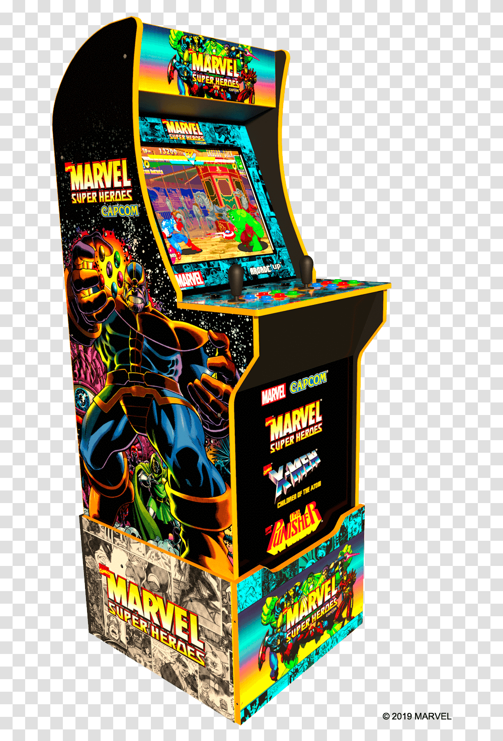 Marvel Super Heroes Arcade, Arcade Game Machine, Person, Human, Pac Man Transparent Png
