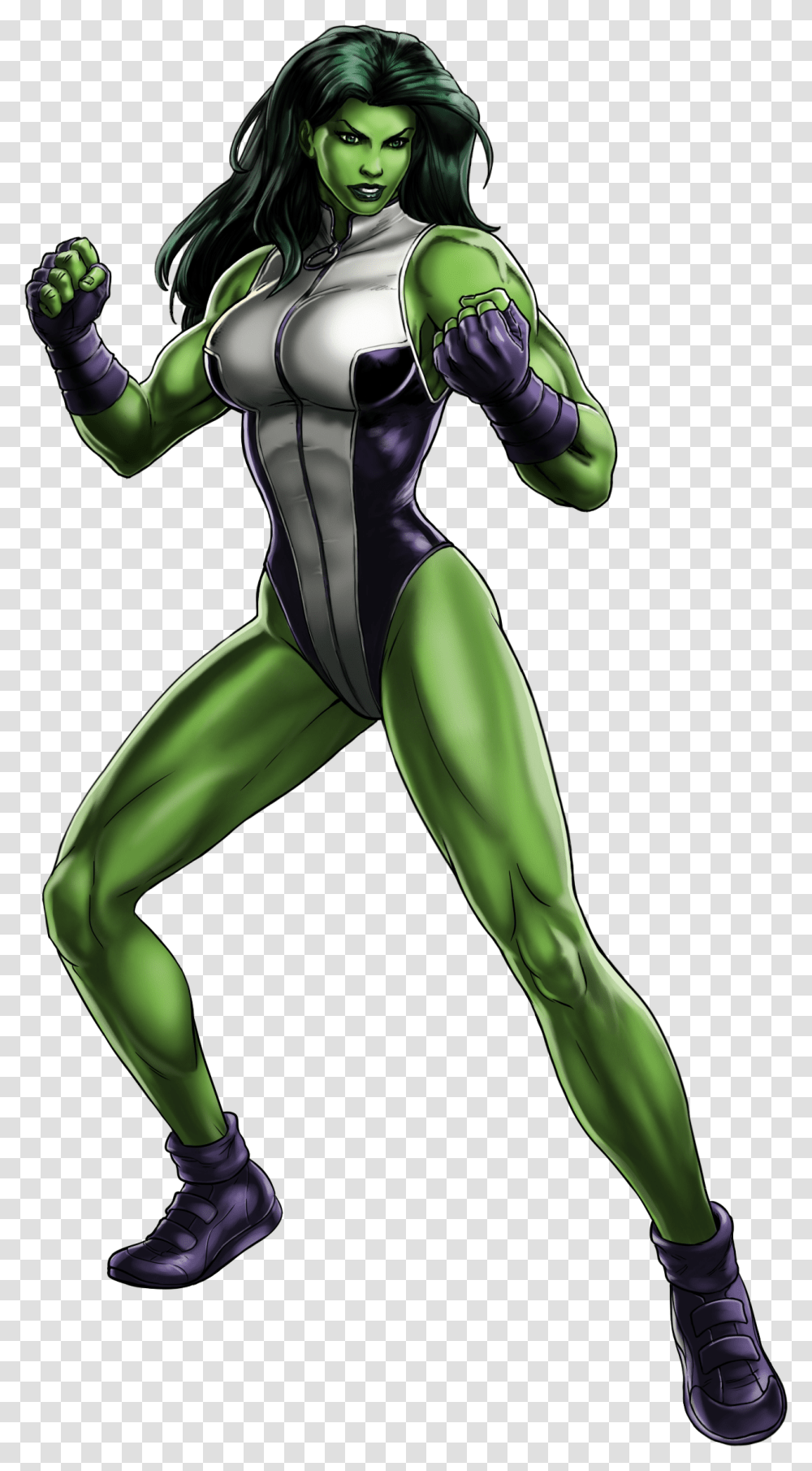 Marvel Ultimate Alliance She Hulk, Person, Spandex, Latex Clothing Transparent Png