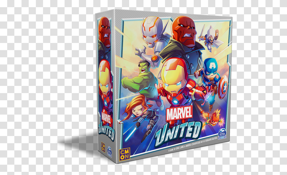 Marvel United Board Game, Helmet, Apparel, Person Transparent Png