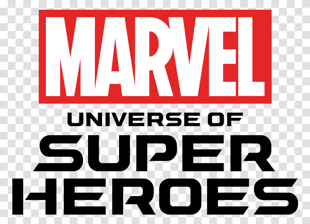 Marvel Universe Of Super Heroes Exhibit, Word, Label, Logo Transparent Png