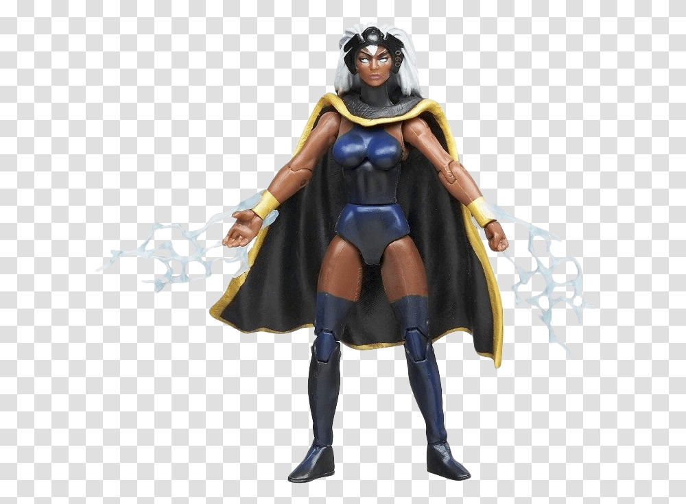 Marvel Universe Storm Action Figure Actionfigur X Men Storm, Apparel, Figurine, Costume Transparent Png