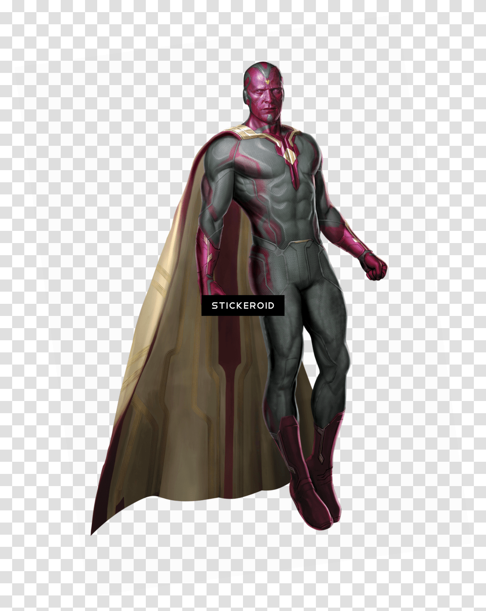 Marvel Vision Characters Fictional Download Vision Marvel, Apparel, Person, Human Transparent Png