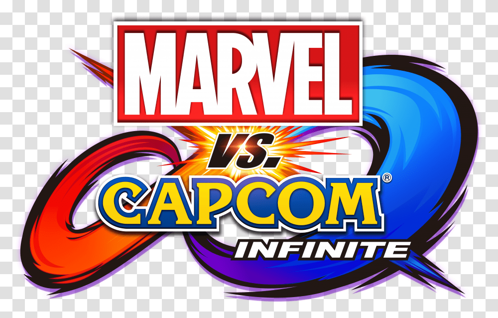 Marvel Vs Capcom Infinite Logo Marvel Vs Capcom Infinite Title, Advertisement, Poster, Flyer, Paper Transparent Png