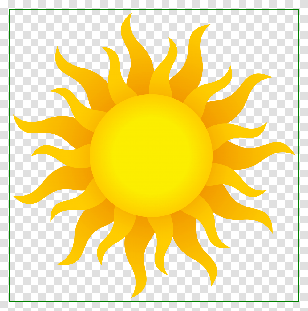 Marvelous Clipart Image Girassol Of Sunflower, Flare, Light, Sky, Outdoors Transparent Png