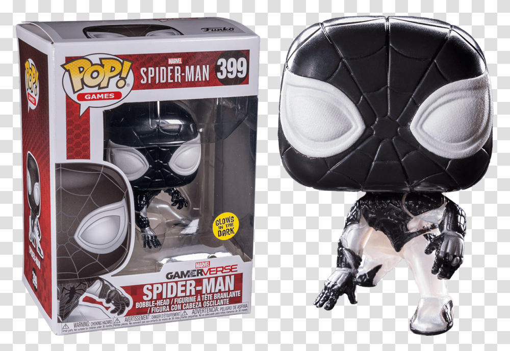 Marvels Spider Man Funko Pop Spiderman Gamerverse, Helmet, Apparel, Electronics Transparent Png