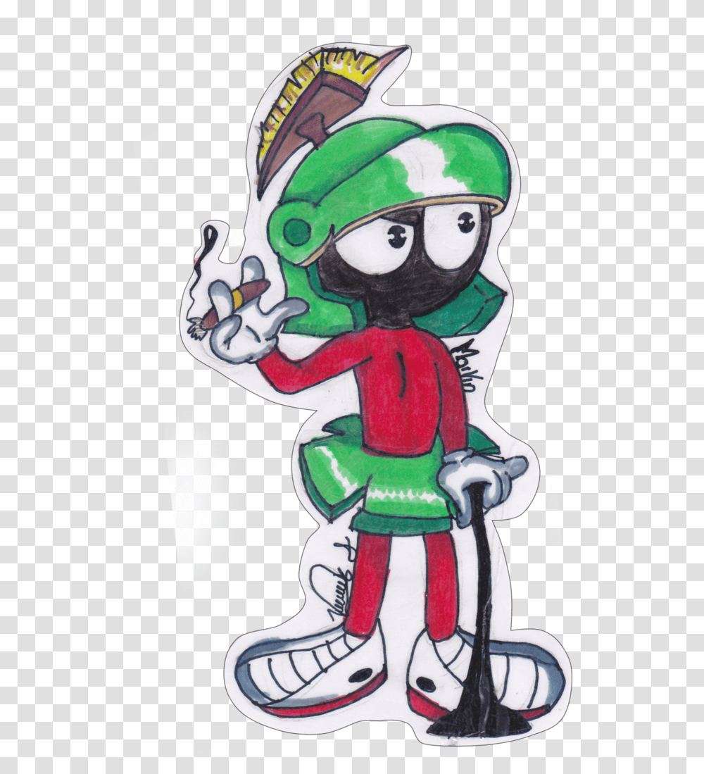 Marvin The Martian Animation Collectables, Label, Text, Sticker, Architecture Transparent Png