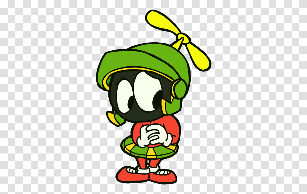 Marvin The Martian Daffy Duck Looney Tunes Cartoon Baby Looney Tunes Free, Plant, Helmet, Apparel Transparent Png