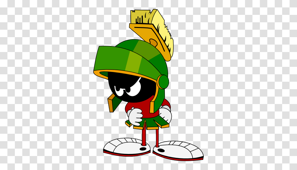Marvin The Martian From Worner Bros Cartoons Kyle Pins, Helmet, Plant Transparent Png