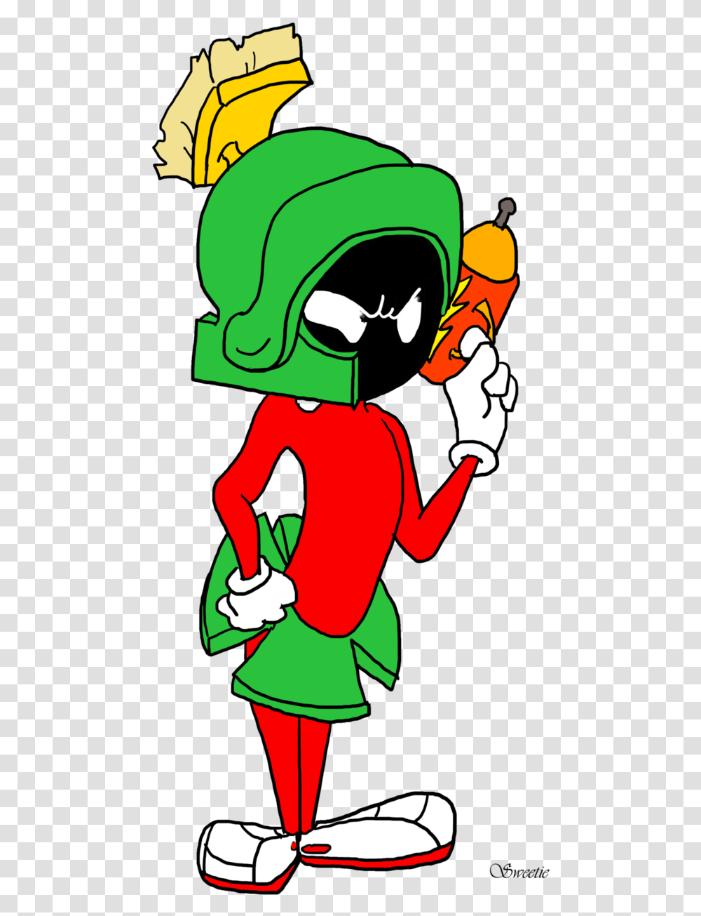 Marvin The Martian, Person, Hand, Elf Transparent Png