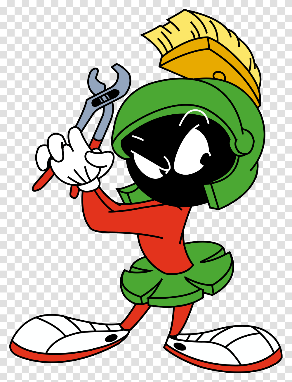 Marvin The Martian Looney Tunes Phreek Marvin, Hand Transparent Png
