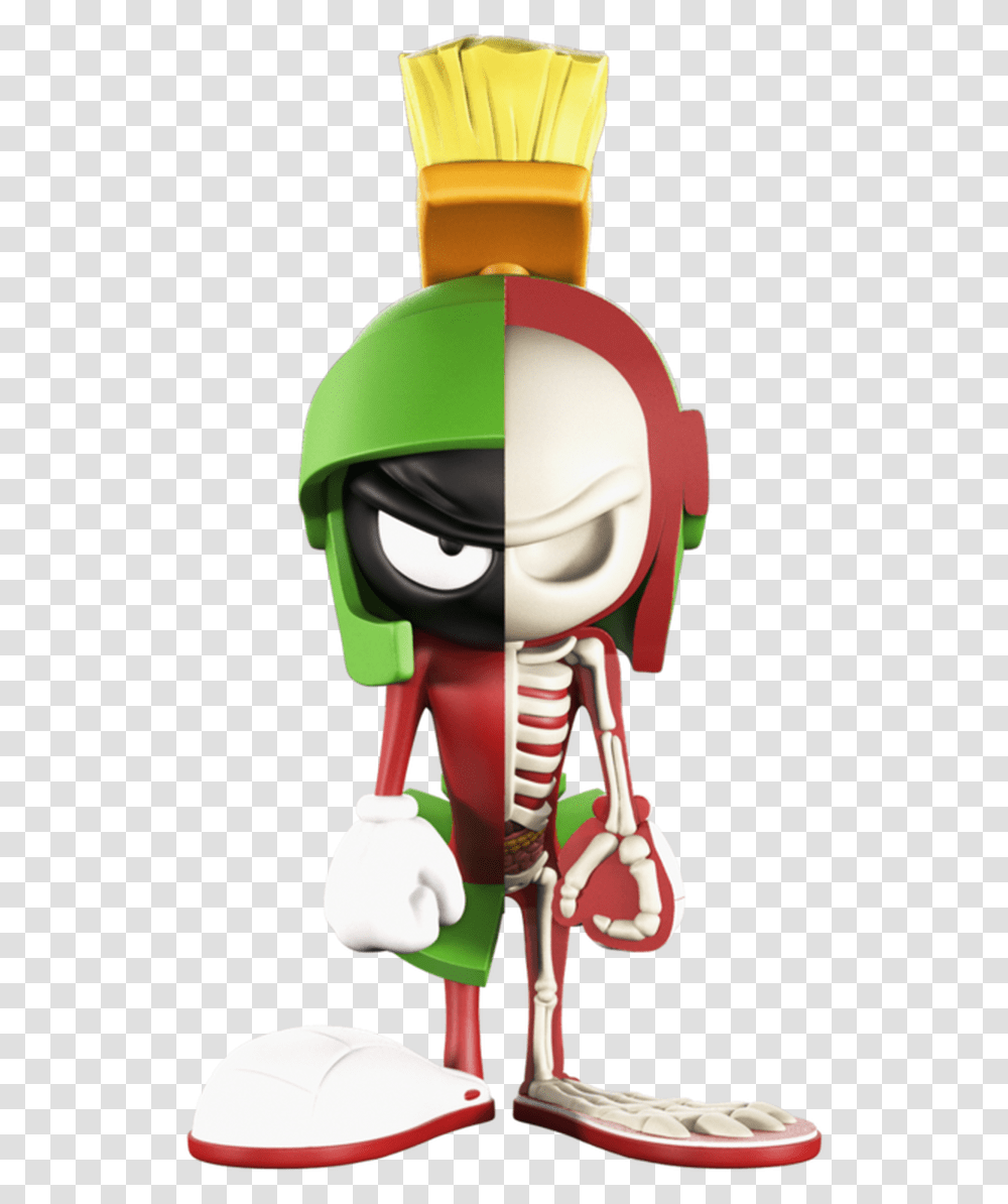 Marvin The Martian Xxray Looney Tunes, Toy, Doll, Nutcracker, Figurine Transparent Png
