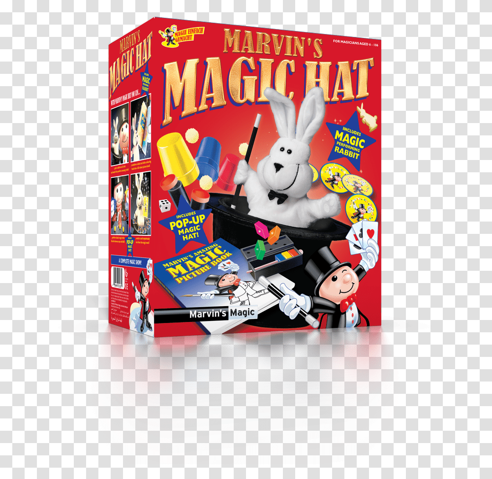 Marvins Magic Hat, Arcade Game Machine, Toy Transparent Png