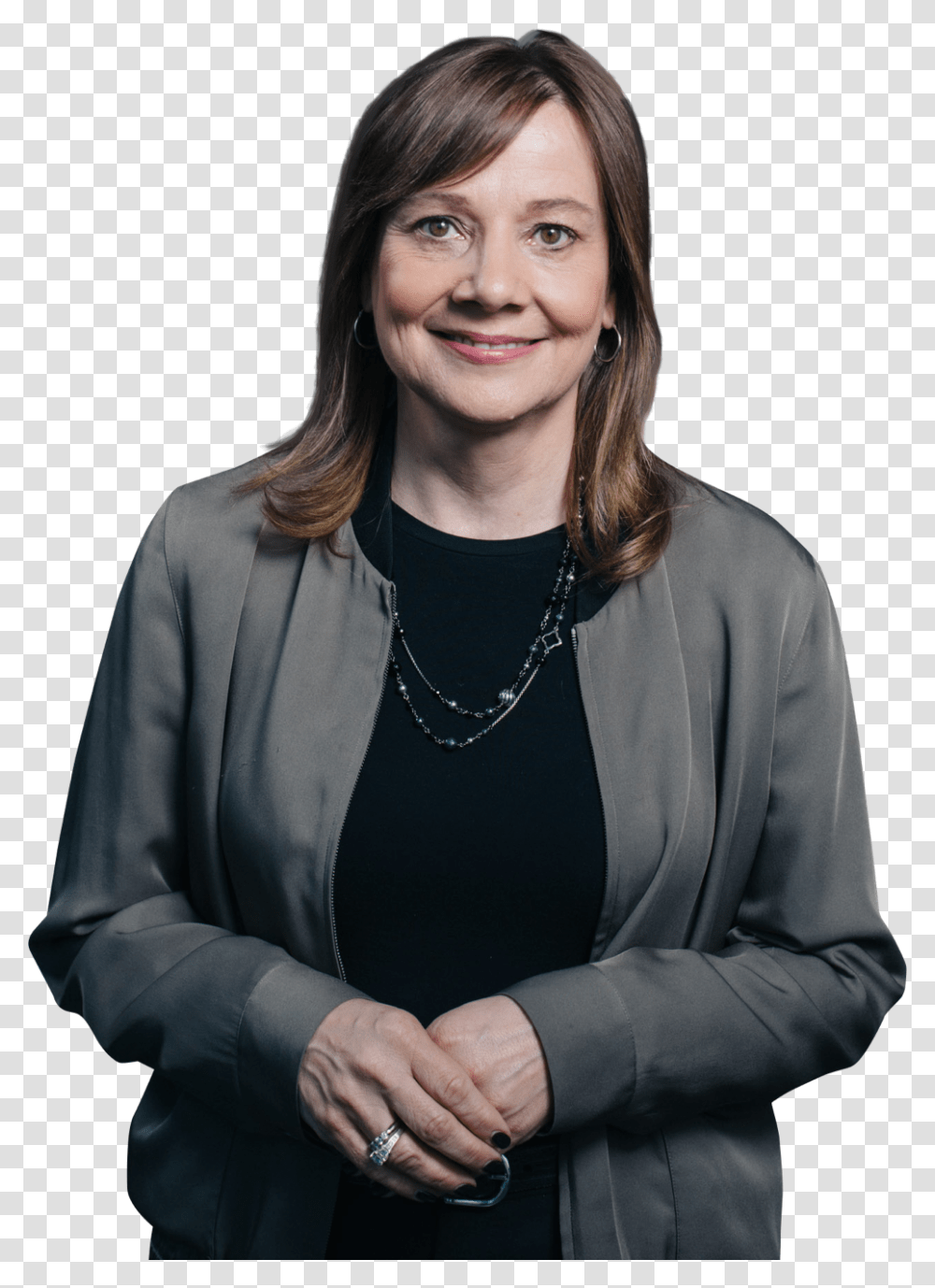 Mary Barra Girl, Sleeve, Person, Necklace Transparent Png