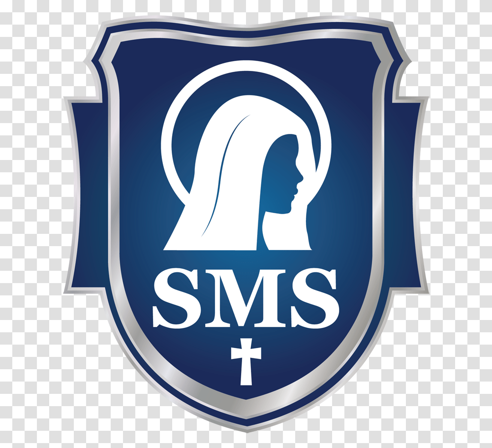 Mary Catholic School St Mary School Mokena Logo, Armor, Shield, Trademark Transparent Png
