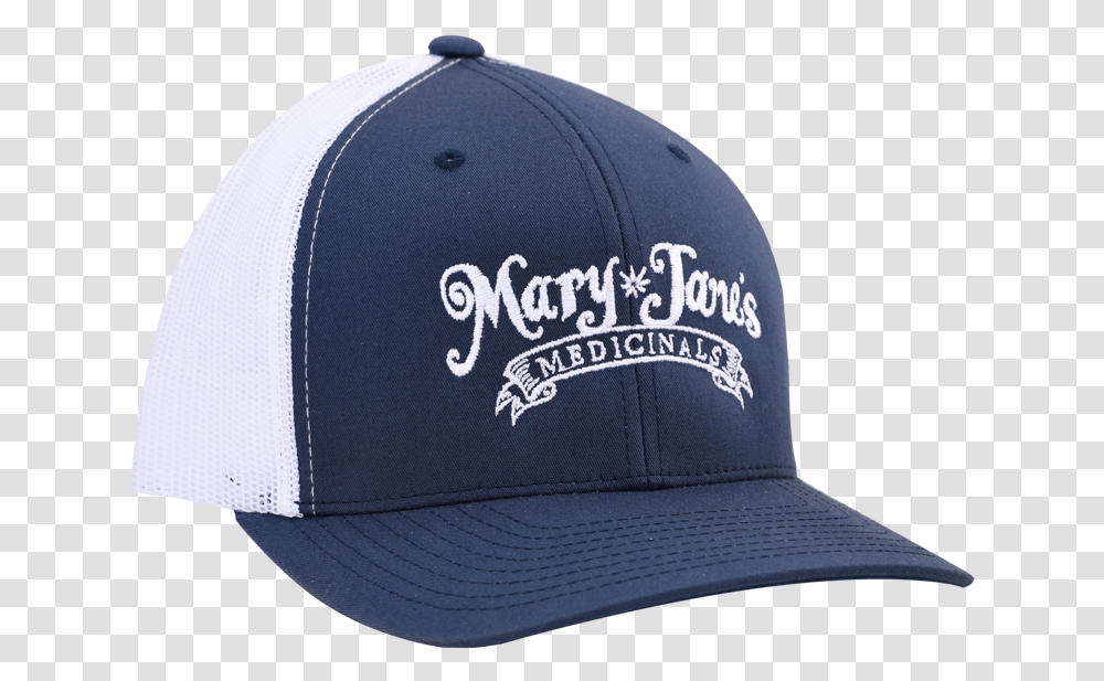 Mary Jane S Medicinals Trucker Hat Blue With White Baseball Cap, Apparel Transparent Png