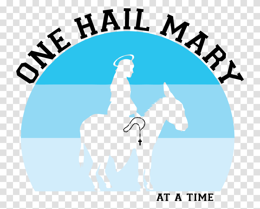 Mary On Donkey, Equestrian, Person, Horse, Mammal Transparent Png