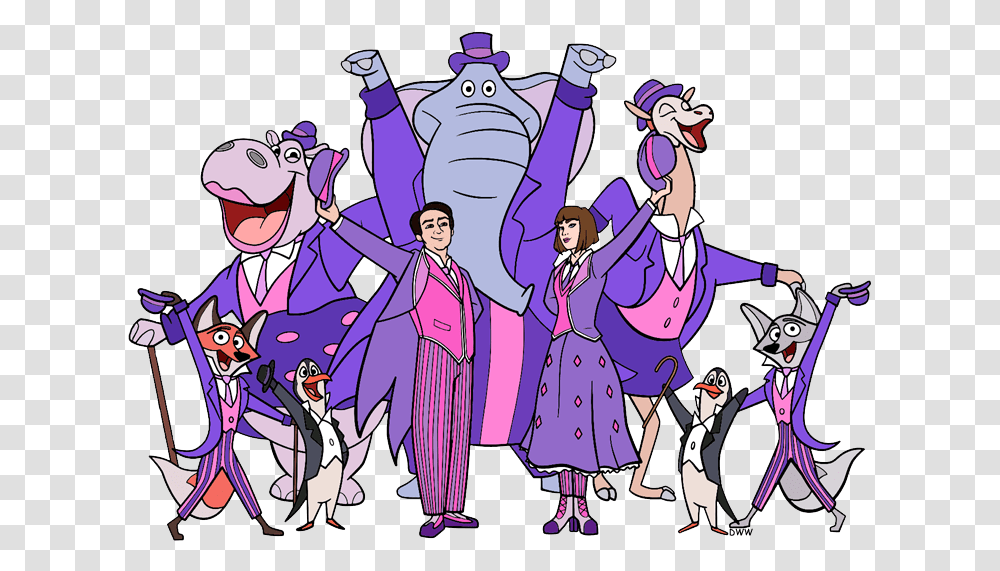 Mary Poppins Jack Animals Performing Mary Poppins Returns Royal Doulton Music Hall, Comics, Book, Person, Manga Transparent Png